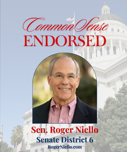 Primary Endorsement Roger Niello SD6